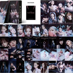 BLACKPINK collection card Jennie Kim Ji-soo Lisa Rose photo surrounding